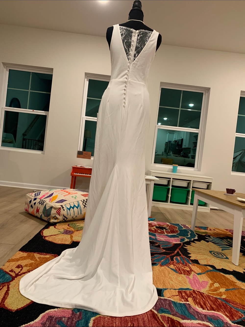 Lulus weeding dress size M NWT - Picture 15 of 16